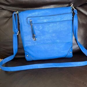 Bright Blue Crossbody Shoulder Bag